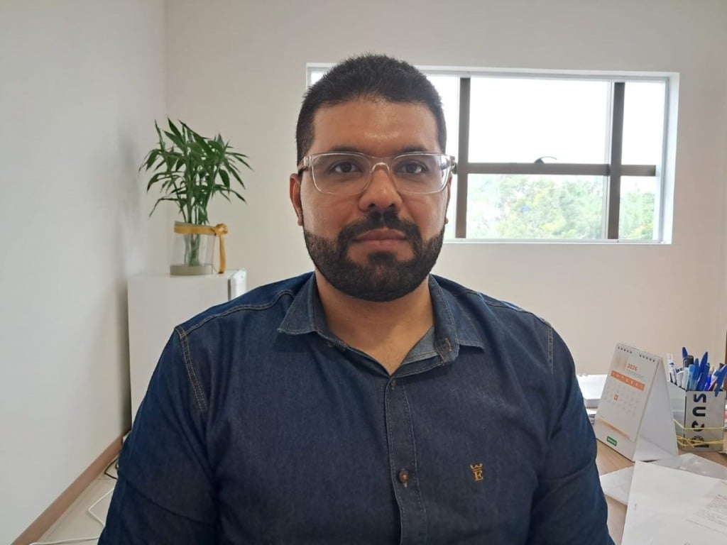 Secretário municipal de Saúde, Rodrigo Matos