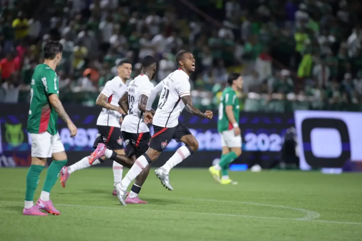 Vitória leva 5 a 1 do Palmeiras na primeira derrota pela Série A do Brasileirão 2026