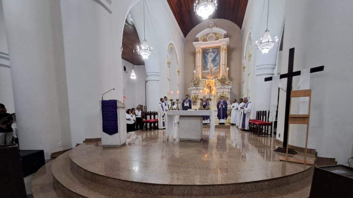 Altar da Catedral de Sant'Ana em Feira de Santana