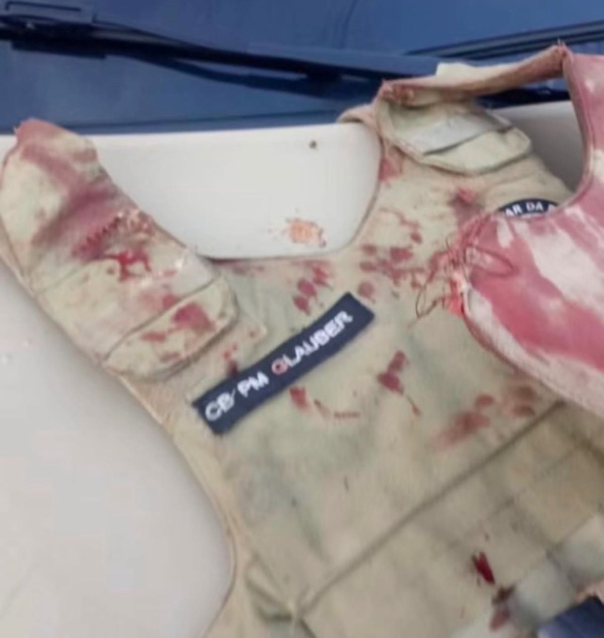 Colete de policial militar