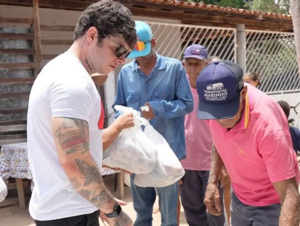 doação de alimentos da game con