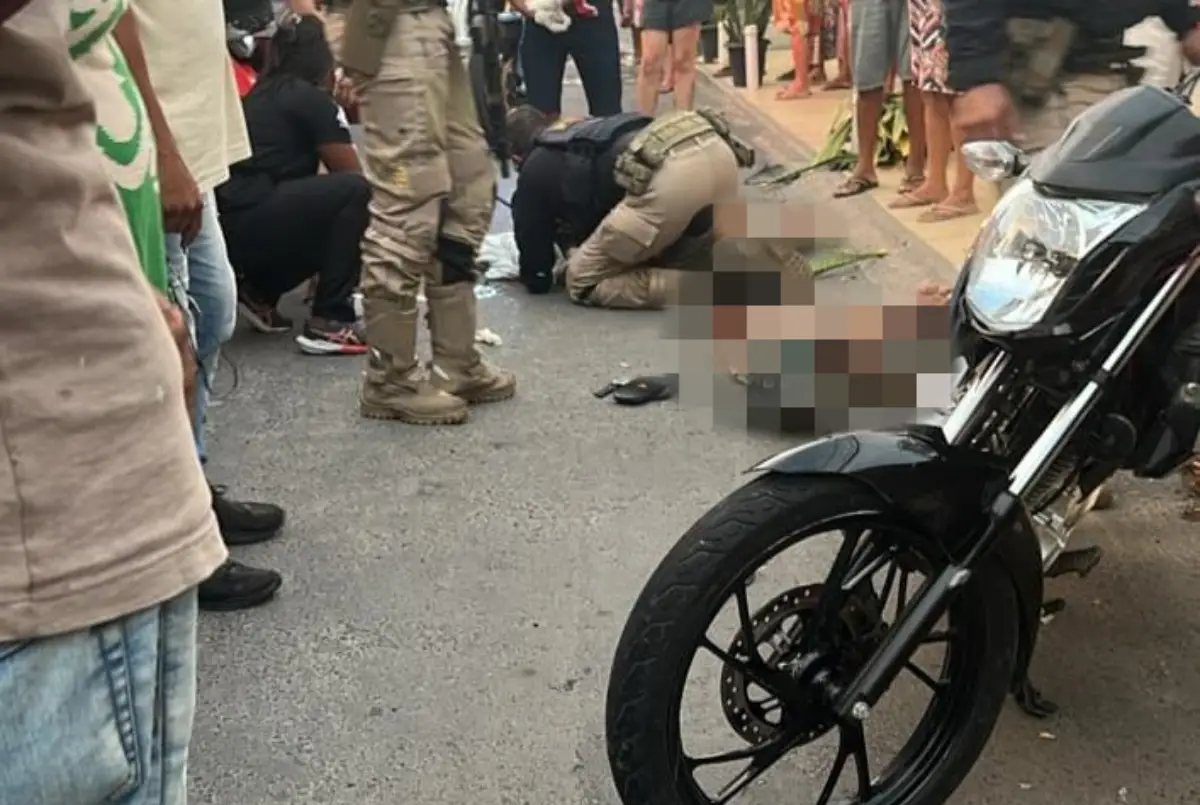 Motociclista é preso por direção perigosa, fuga e atropelamento em Feira de Santana