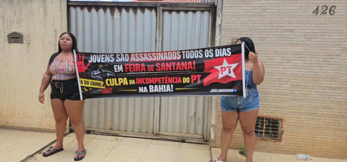 manifestação contra violência