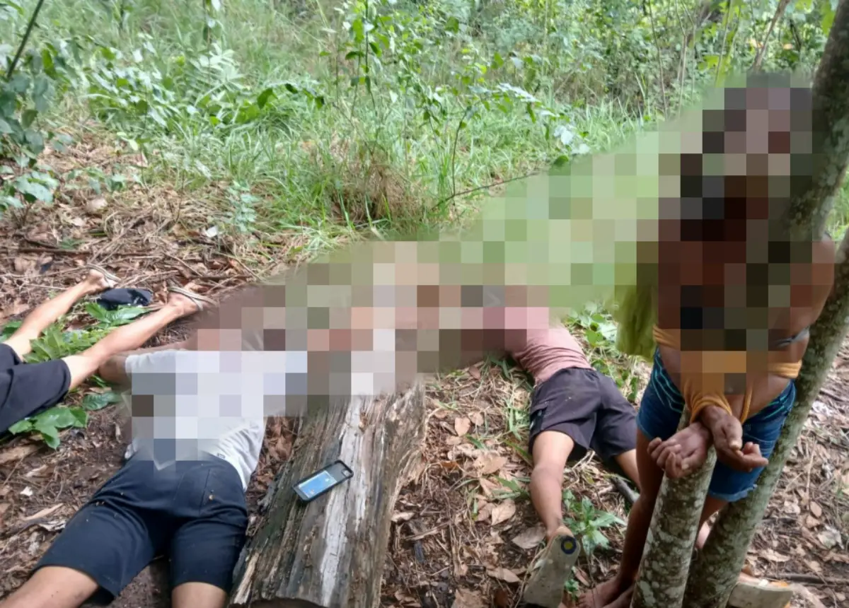 Trio é detido após torturar mulher em sítio abandonado; PM resgatou a vítima