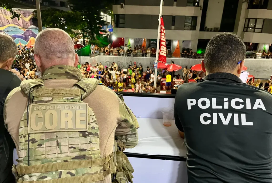 recuperação de celulares no Carnaval - POlícia Civil