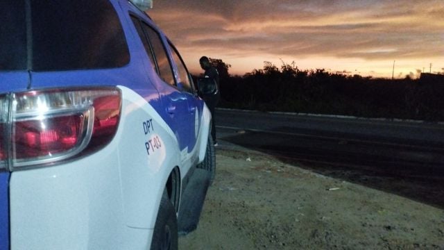 viatura DPT em Irará