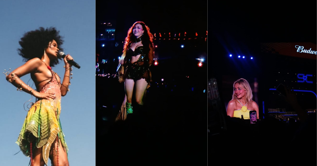 Agnes Nunes, Chappell Roan e Sabrina Carpenter