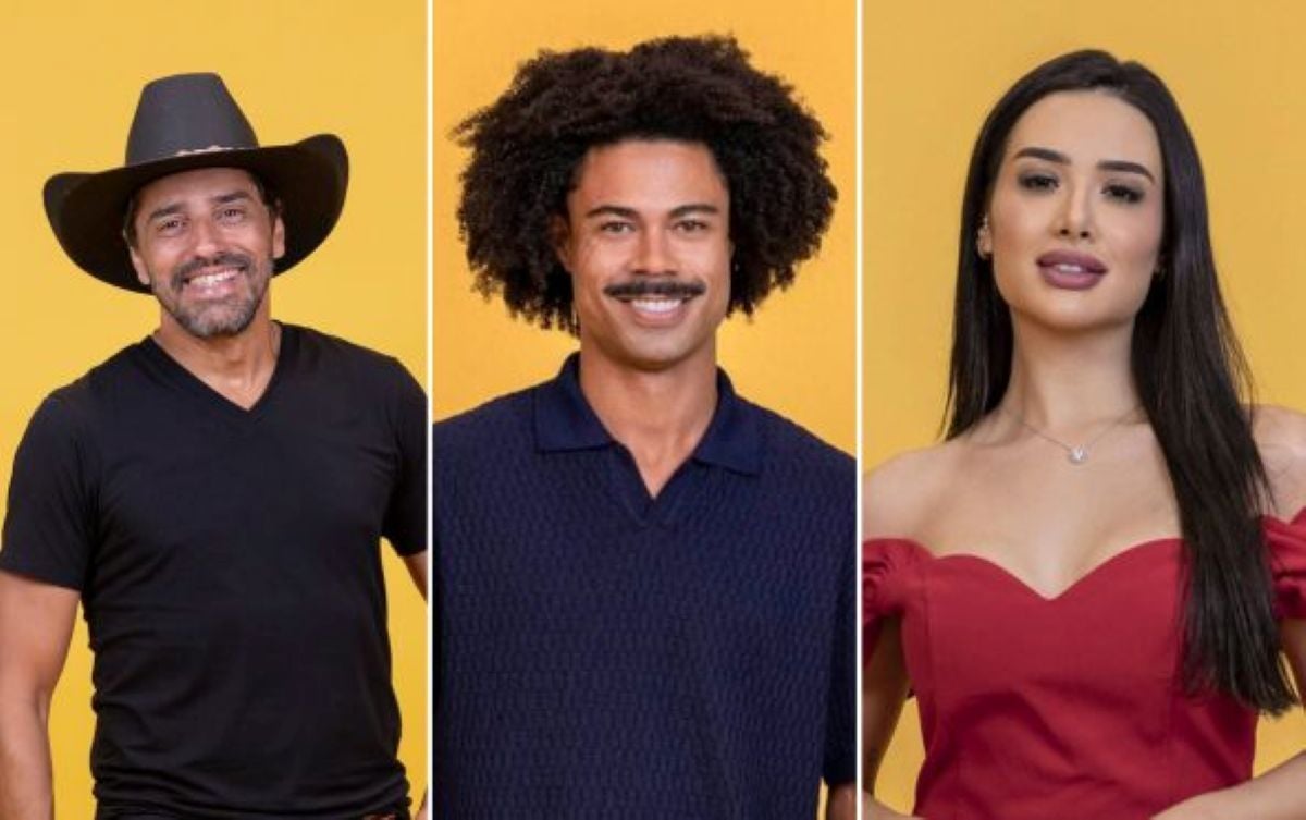 Alberto Cowboy, Breno e Jordana - BBB 26