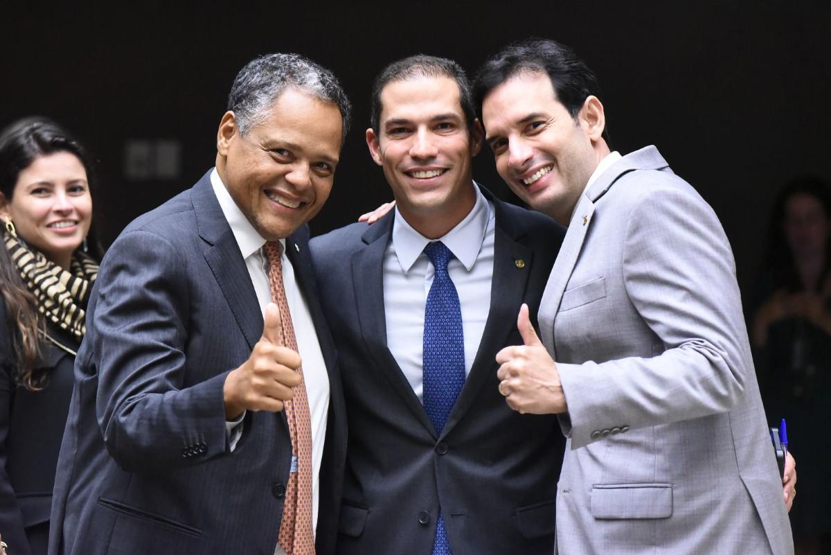 Antônio Brito, Gabriel Nunes e Leo Prates
