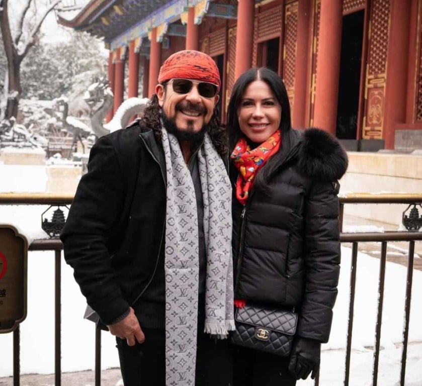 Bell Marques e sua esposa, Aninha