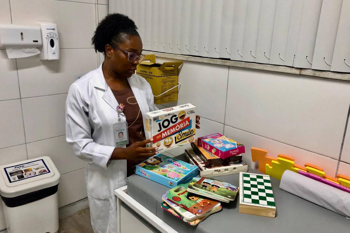 Crianças e adolescentes em atendimento psicológico