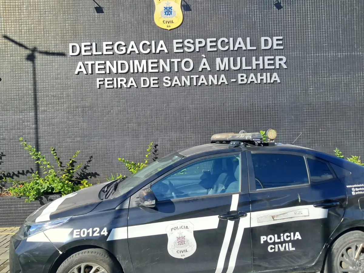 Preso por tentativa de feminicídio no Jardim Cruzeiro deverá ser levado para o Conjunto Penal de Feira