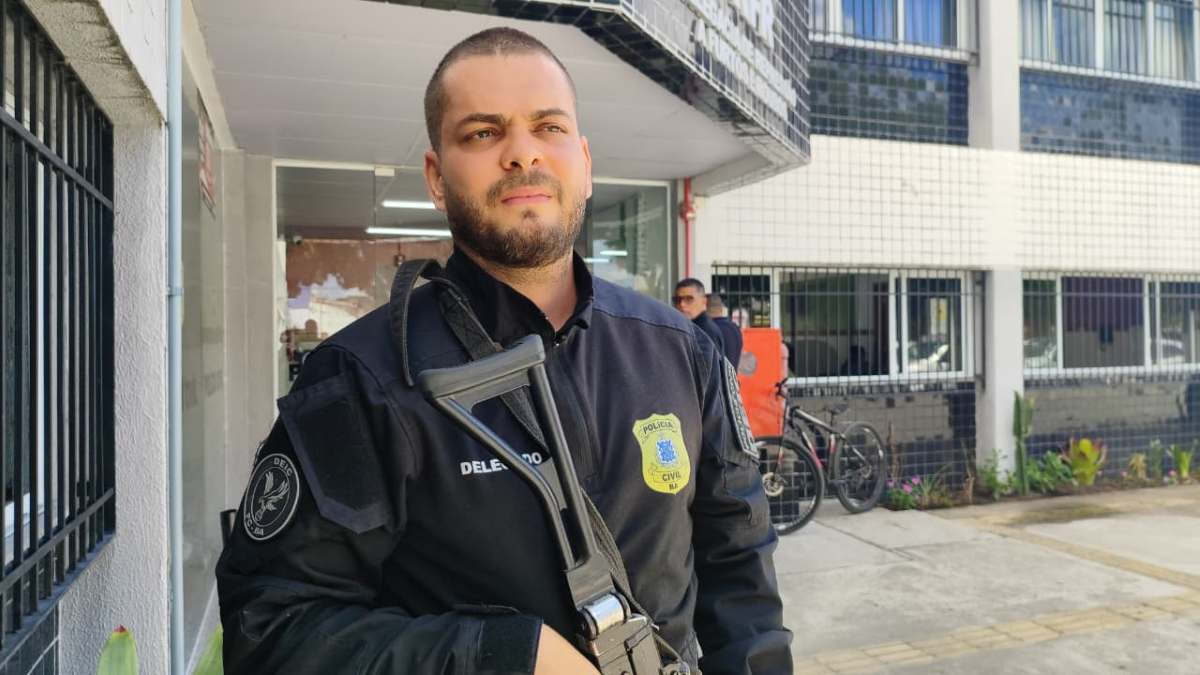 Delegado José Marcos, titular da DRFR de Feira de Santana e DT de Anguera 