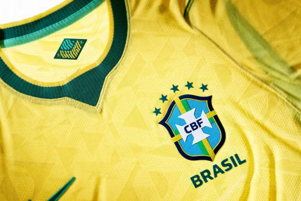 Nova camisa da seleção brasileira