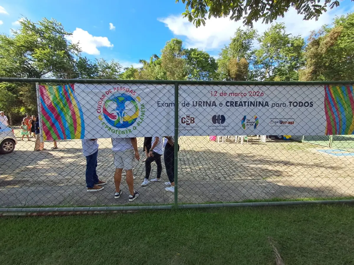Ação social no Parque da Lagoa marca mobilização pelo Dia Mundial do Rim em Feira de Santana
