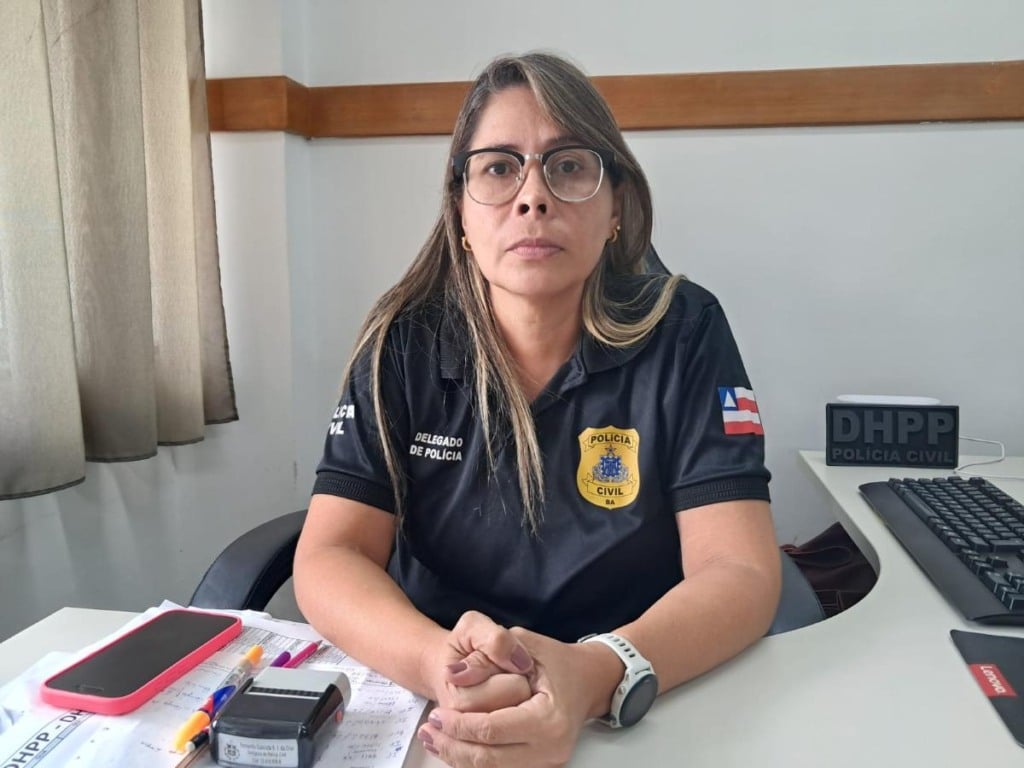 Fernanda Gabriela, delegada adjunta da Delegacia de Homicídios de Feira Santana