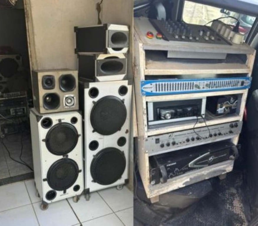 Homem é conduzido à delegacia após denúncia de poluição sonora