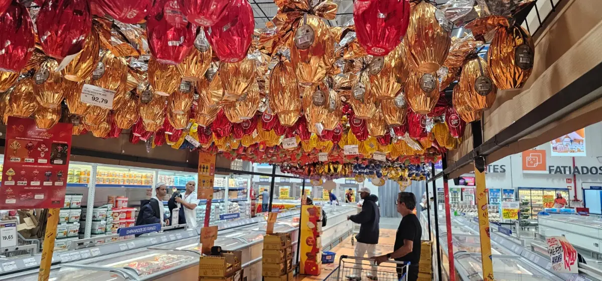 Páscoa antecipada: consumidores já pesquisam preço dos chocolates nas lojas de Feira de SantanaPáscoa antecipada: consumidores já pesquisam preço dos chocolates nas lojas de Feira de Santana