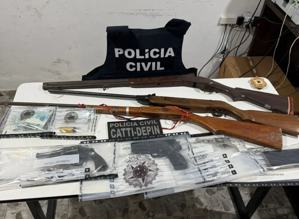 Operação Dismantle apreende armas e motocicletas adulteradas em Monte Santo
