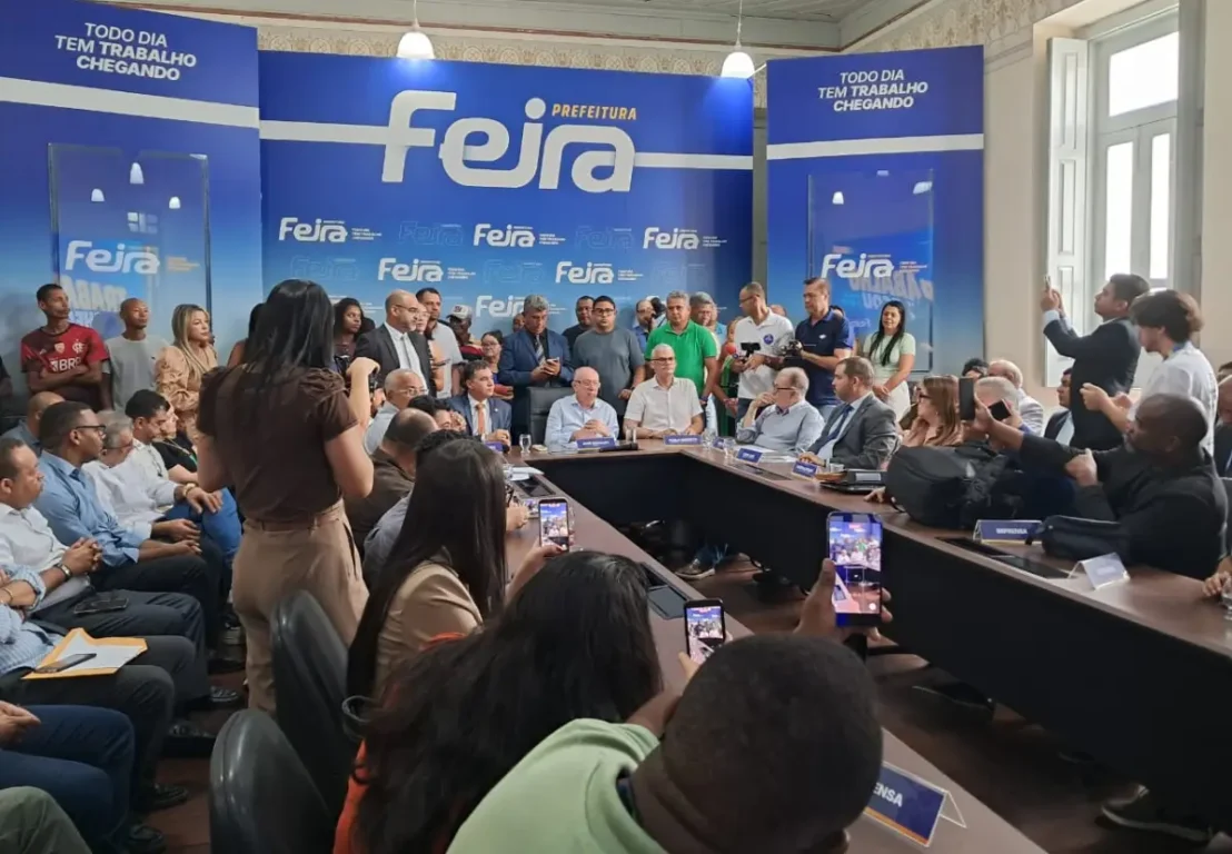 Prefeitura anuncia investimentos de R$ 133 milhões em obras de pavimentação em Feira de Santana