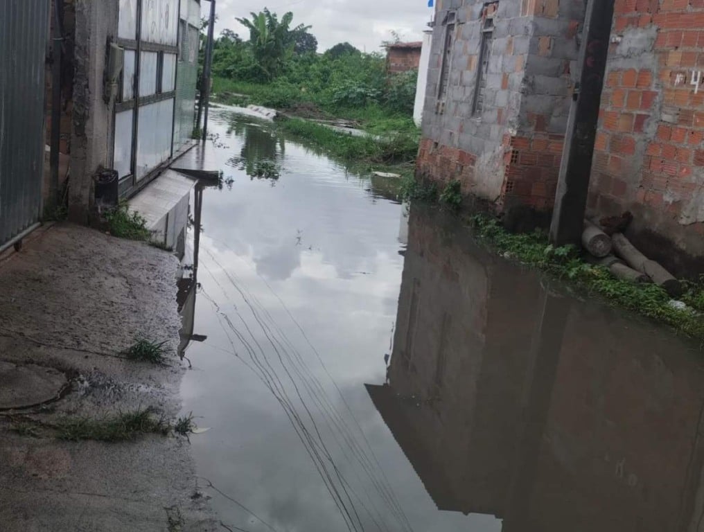 Rua Riachuelo, no Conjunto Liberdade, no Tomba