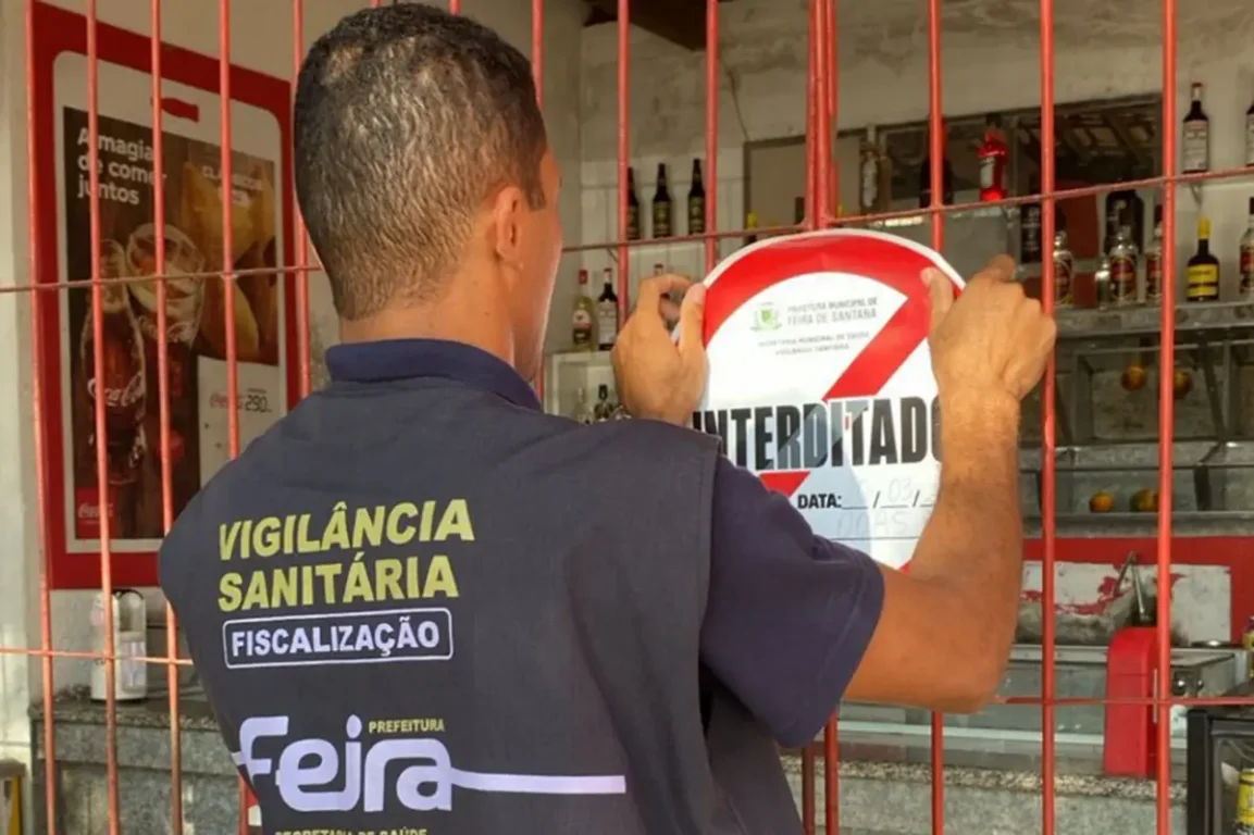 Vigilância Sanitária interdita lanchonete