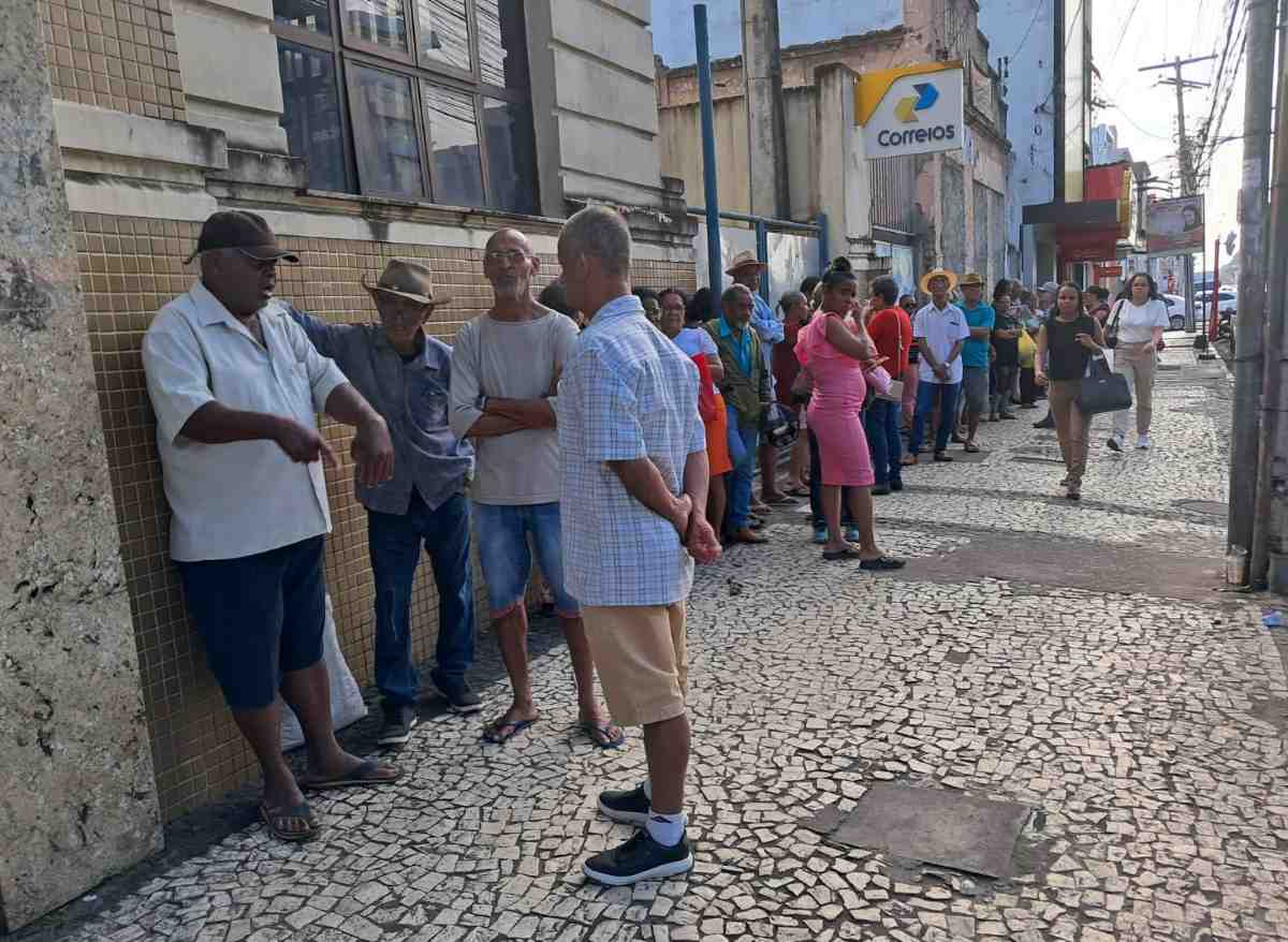 descontos Filas em Agência dos Correios para atendimento relacionado a fraudes do INSS