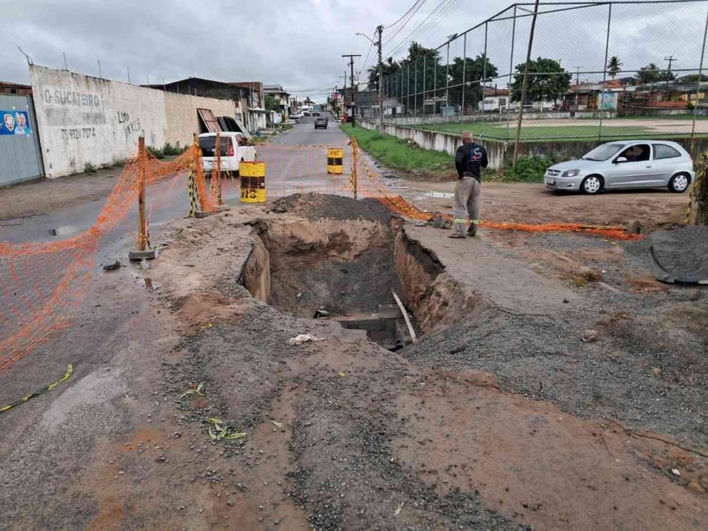 área isolada no Parque Ipê