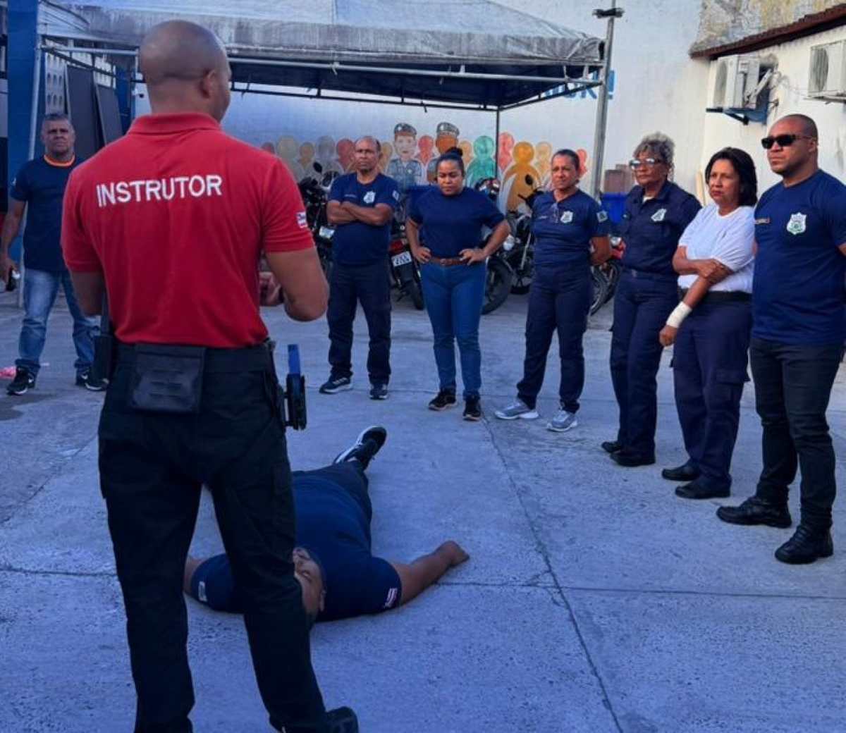 capacitação do Seprev e Guarda Municipal