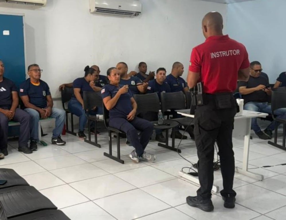 capacitação do Seprev e Guarda Municipal