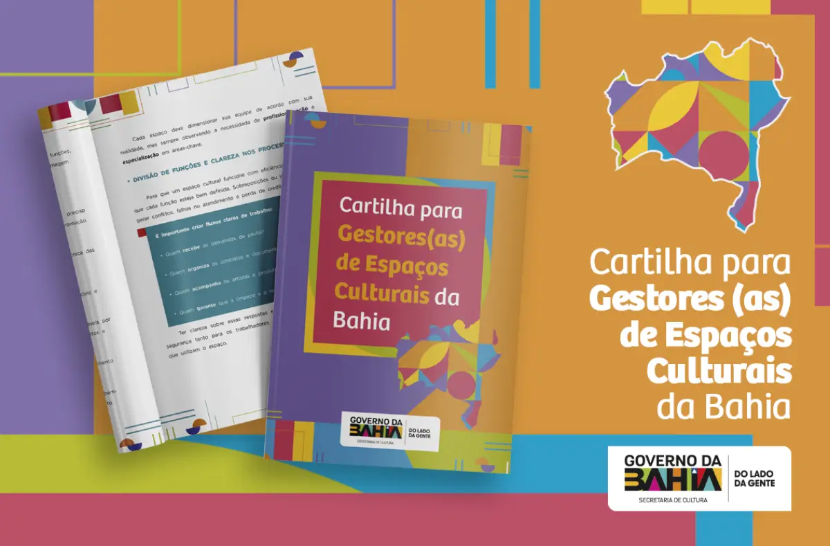 Em Feira, Secult apresenta e disponibiliza cartilha para gestores de Espaços Culturais da Bahia