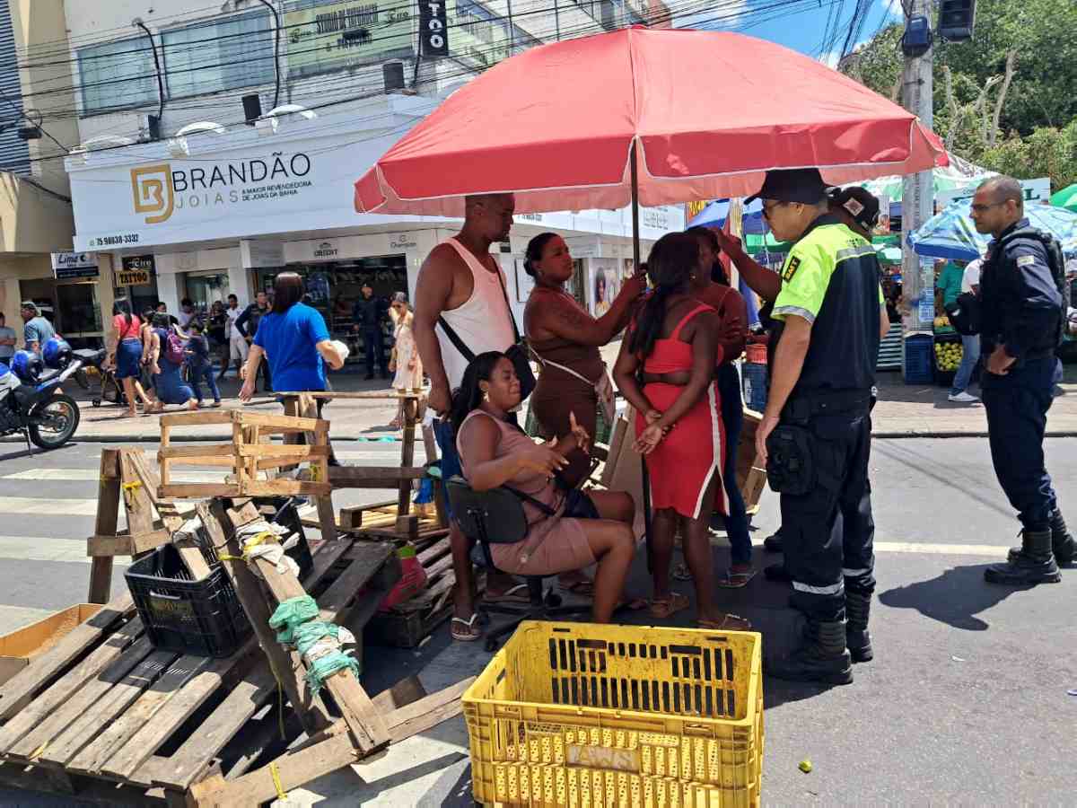 Manifestação de Ambulantes