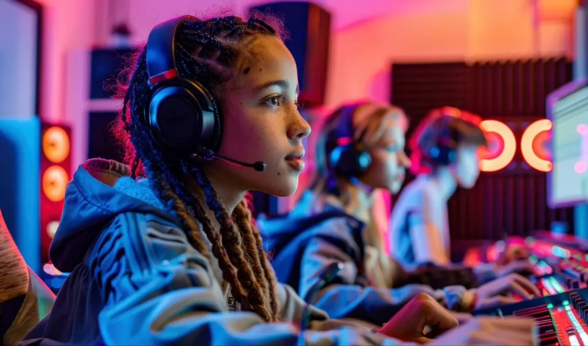 mulheres e meninas nos games