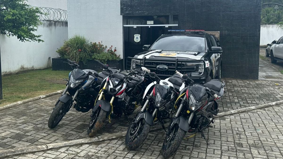 motocicletas furtadas