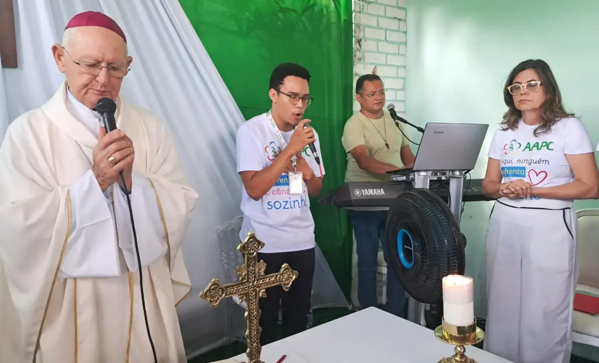Missa marca 24 anos de acolhimento, esperança e solidariedade da Associação de Apoio à Pessoa com Câncer - AAPC
