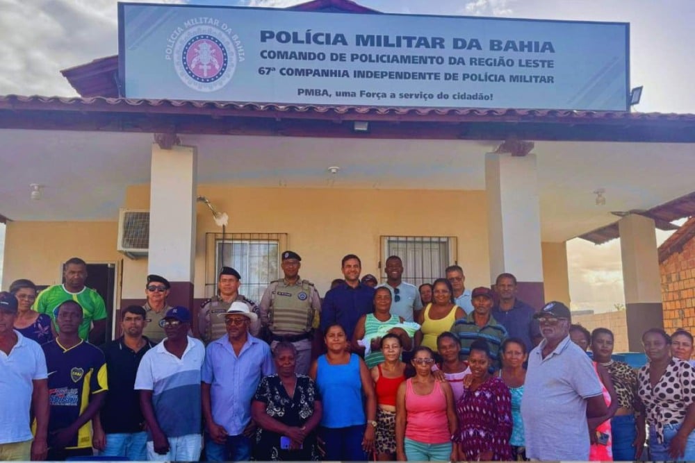 Após relatos de assaltos, PM intensifica policiamento no distrito de Ipuaçu, em Feira de Santana