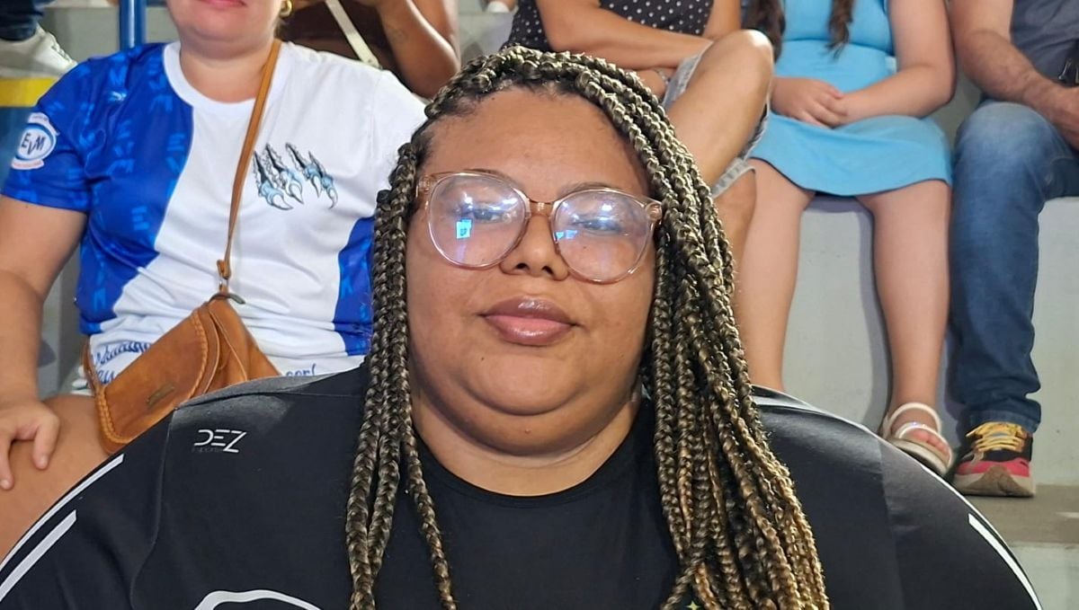 Cinthia Jorge, professora de Educação Física