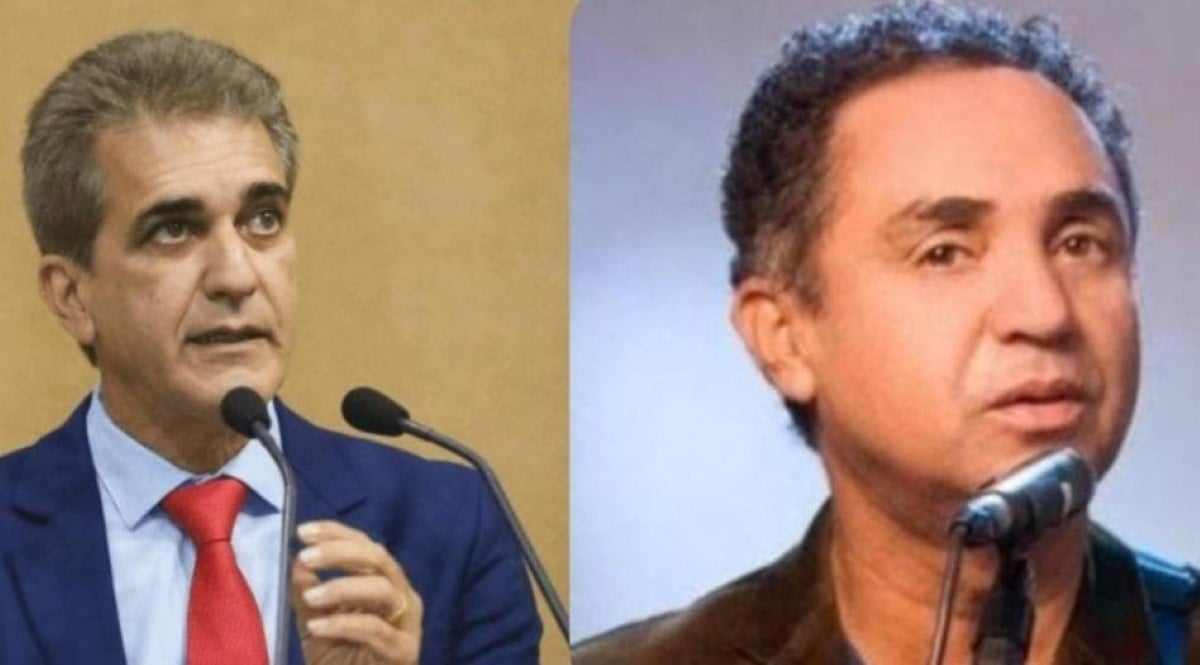 Deputado estadual Robinson Almeida e Carlos Pitta