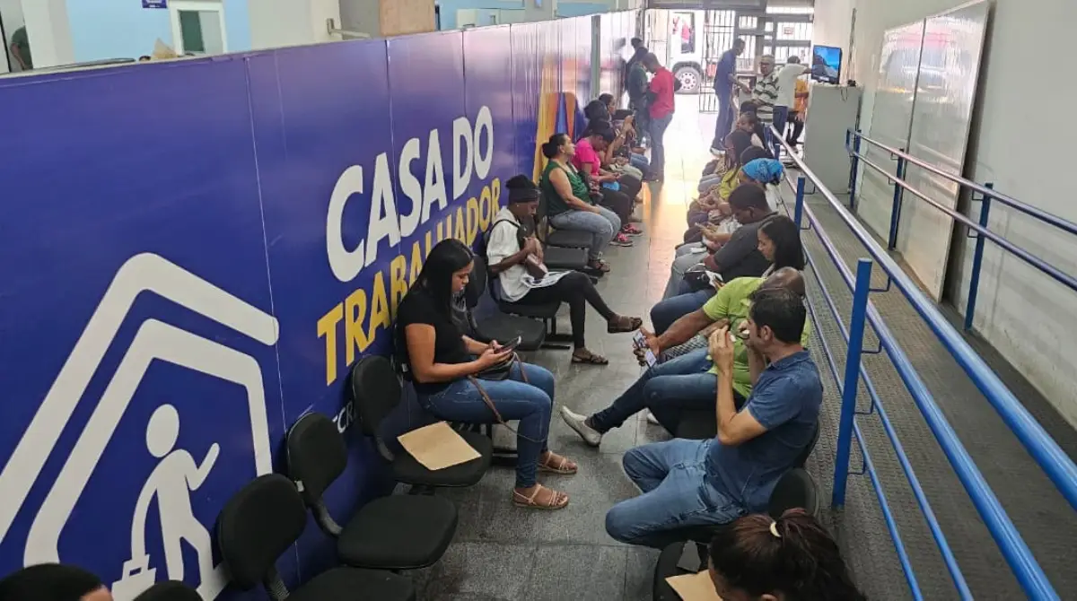 Mutirão da Casa do Trabalhador está com 200 vagas sem exigência de experiência nesta segunda (3)