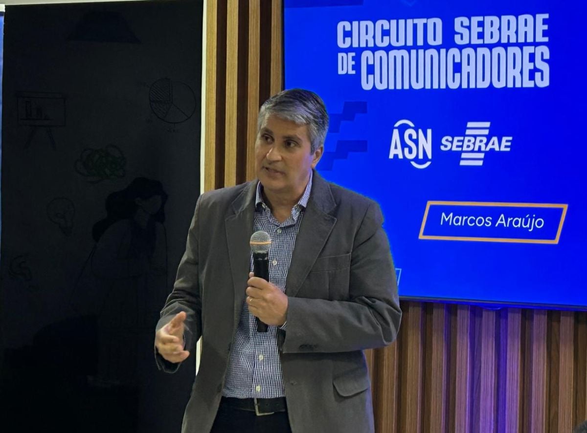 Marcos Araújo, Gerente de comunicação do Sebrae