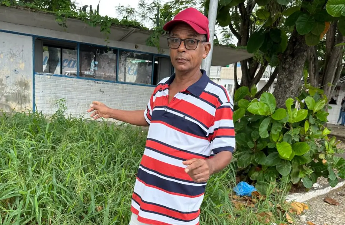 Morador denuncia descaso nas praças e aparelhos de ginástica do bairro Sobradinho