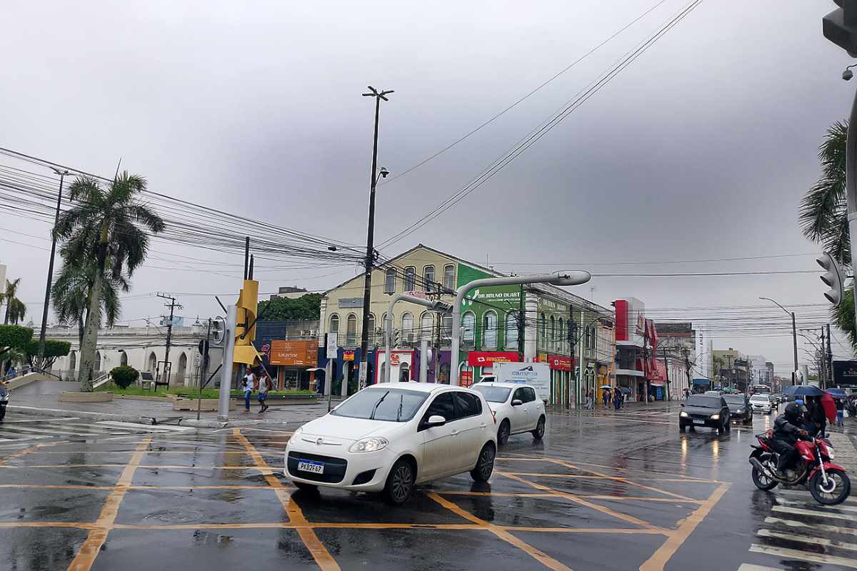 Feira de Santana com chuva