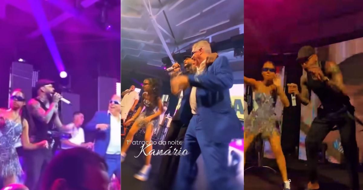 Igor Kannário canta em aniversário de 15 anos de filha de Zé Neto