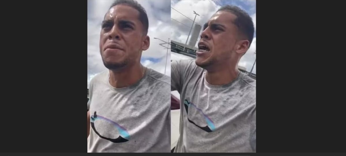 Influenciador digital é baleado durante discussão e publica vídeos pedindo ajuda em rede social