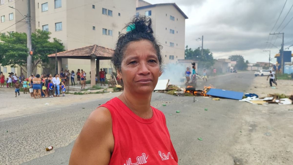 Jaqueline- manifestação no Solar da Princesa/ Morte da mãe e filho