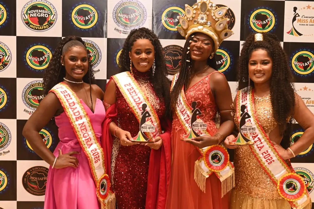 Moradora da Matinha dos Pretos vence Miss Afro Feira de Santana 2026