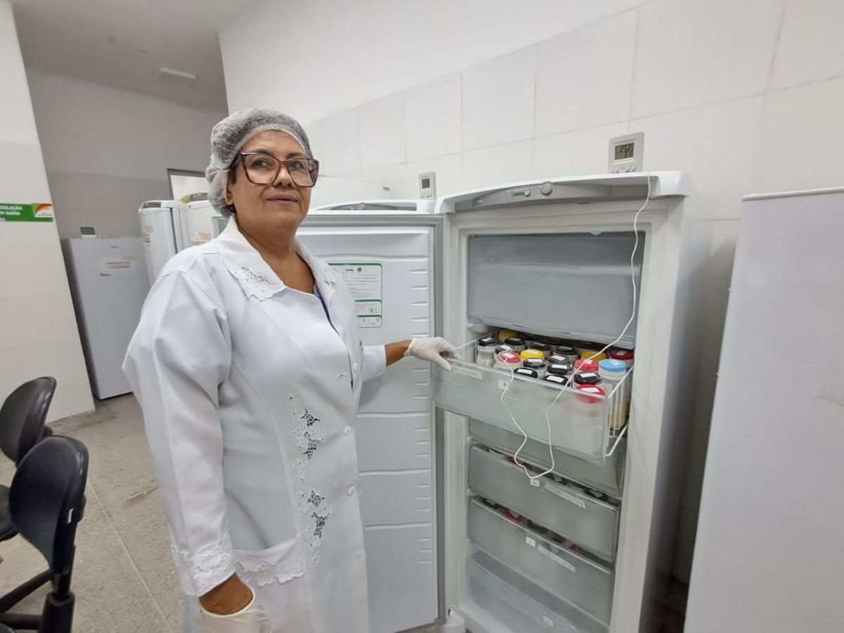 Nádia Vieira,  enfermeira  e coordenadora do banco de leite do Hospital da Mulher em Feira de Santana