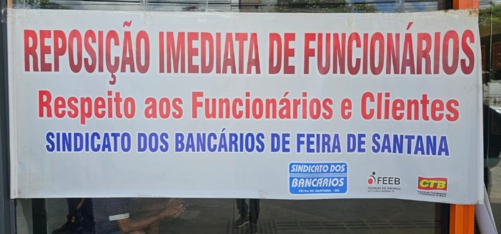 Paralisação da agência 2905 do Itaú na Avenida Getúlio Vargas Paralisação da agência 2905 do Itaú na Avenida Getúlio Vargas