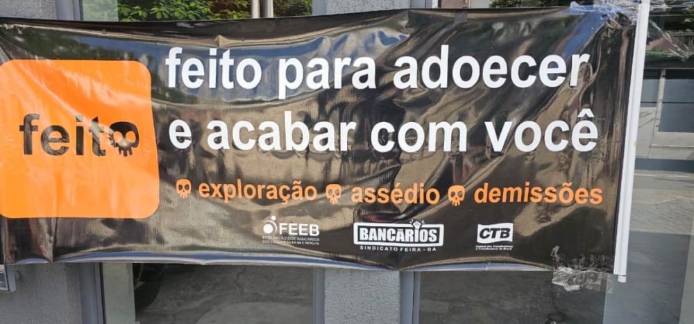 Paralisação da agência 2905 do Itaú na Avenida Getúlio Vargas Paralisação da agência 2905 do Itaú na Avenida Getúlio Vargas