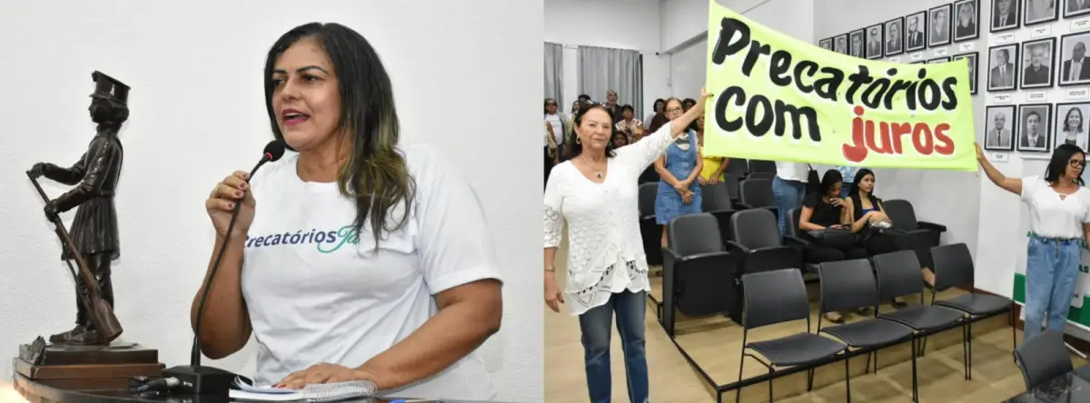 Professores voltam a reivindicar pagamento de precatórios “integral e com juros” na Câmara de Feira